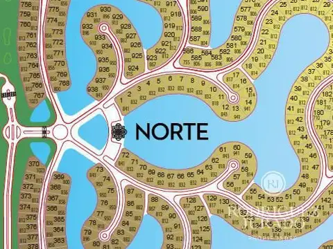 Lote interno con vecino en el fondo EL CANTON