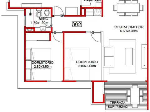 Las Hiedras al 1100 - Alto los Robles