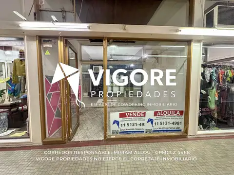 Local comercial 9,64 m² en venta ubicado en Lomas de Zamora