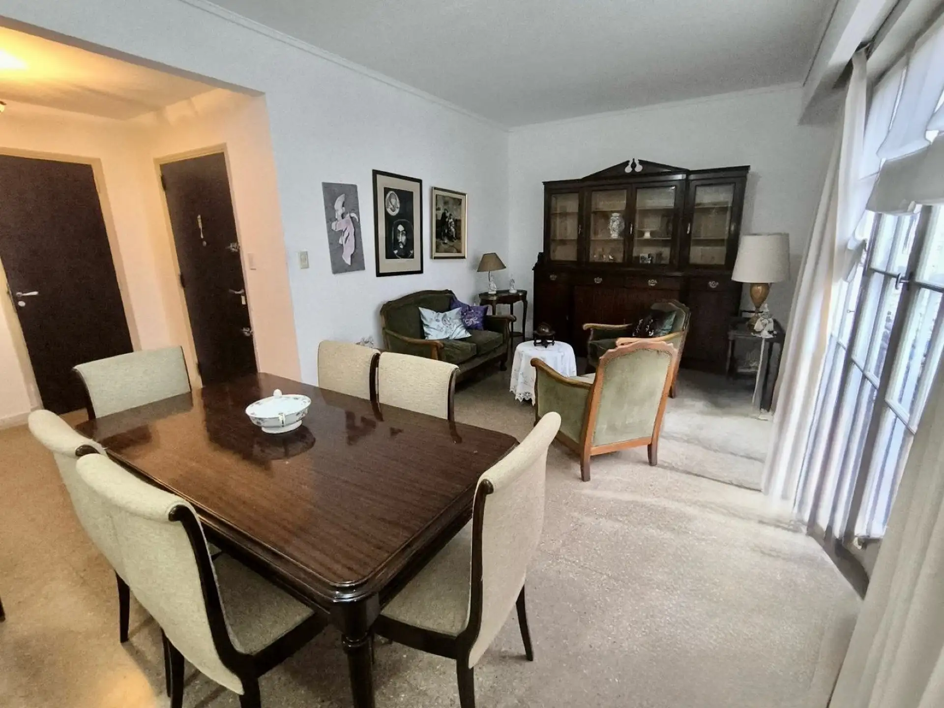 Departamento 4 amb, 94m² con dependencia y balcón — Plaza Colón