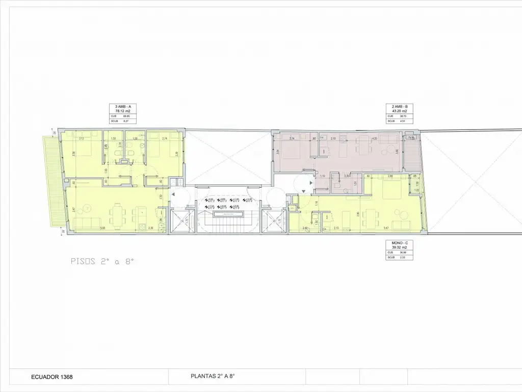 Edificio de 12 pisos en Recoleta | 1, 1 1/2, 2 y 3 en Recoleta