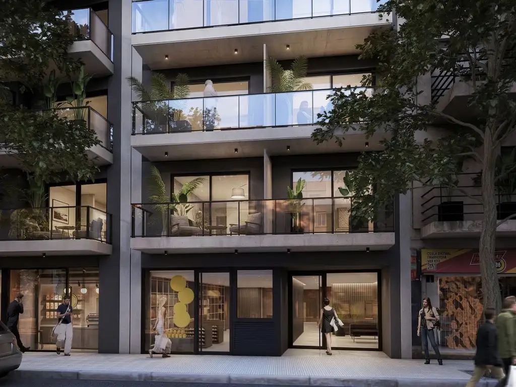 Edificio de 12 pisos en Recoleta | 1, 1 1/2, 2 y 3 de 1 Dormitorios