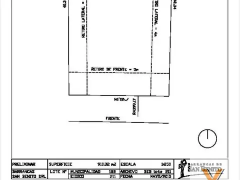 Terreno en venta - 920Mts2 - Chapadmalal, General Pueyrredón