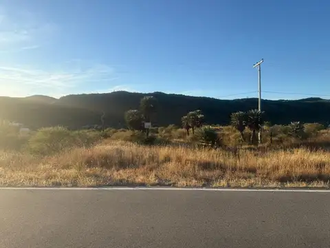 TERRENO SOBRE RUTA CAMINO LOS TÚNELES-LAS PALMAS