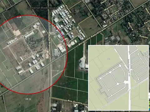 Galpon Industrial a estrenar 1.600 m² s/ Fracción 3.030 m² - Polo Industrial Gral. Rodríguez