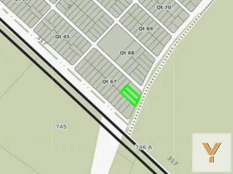 Terreno en Venta de 2843,0 m2