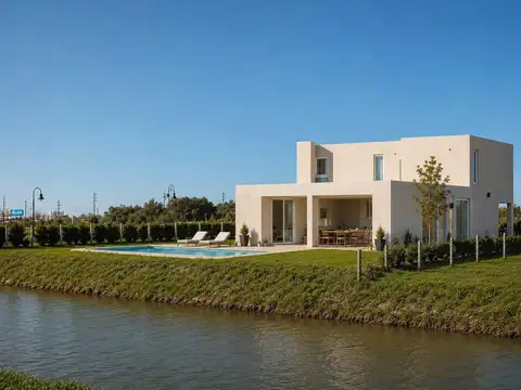 Casa 3 dormitorios con pileta Funes Lakes