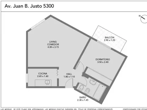 Avenida Juan Bautista Justo 5300, Piso 2