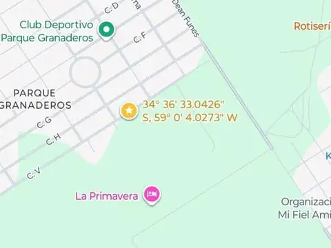 Terreno en Venta 10  mts Frente