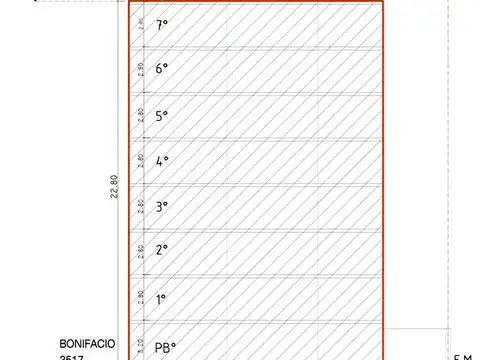 Terreno para 1.000 m2 vendibles - Flores