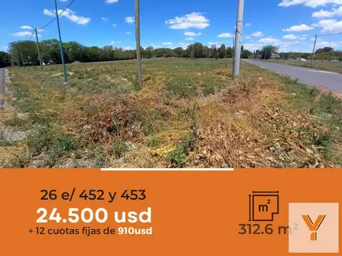 Terreno en venta - 308mts2 - City Bell [FINANCIADO]