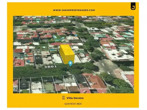 Terreno en  Villa Devoto
