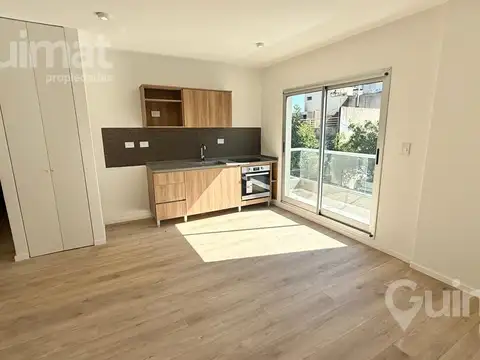 46m2 - 2 Ambientes a Estrenar al Frente con Balcón y Vista Abierta en Villa Urquiza