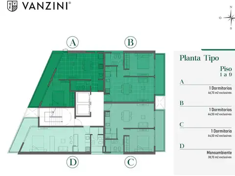 Departamento en Venta al Este