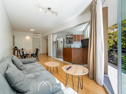 Departamento 3 ambientes con 2 baños