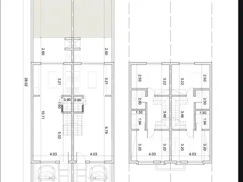 Depto Tipo Casa 4 ambientes con 2 baños