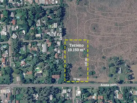 Terreno en venta en Villa Elisa