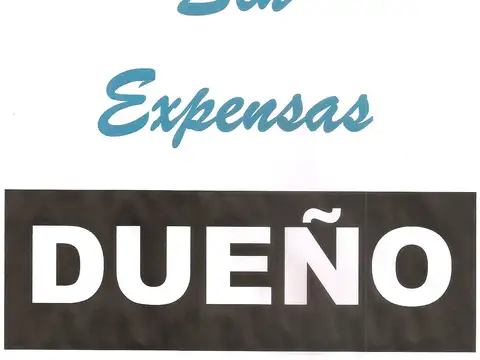 Departamento 2 ambientes con 1 baño