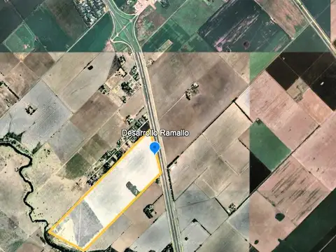Venta 83Hs sobre Ruta 9 , con cantera habilitada. Villa Ramallo