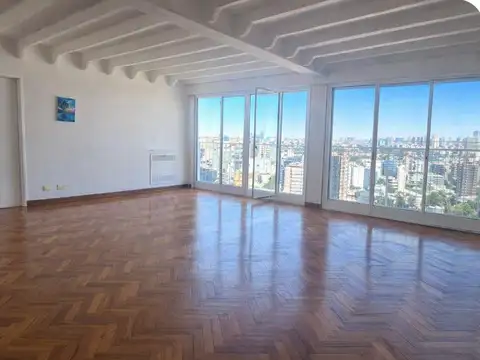 Alquiler Belgrano Barrancas- 3 amb. con dep. serv y Coch-Torre-Vista panorámica