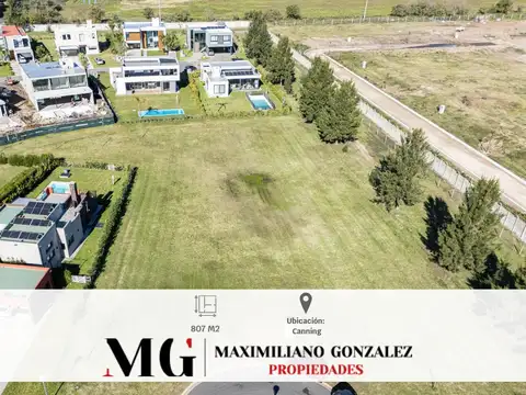 Lote venta Terralagos Canning