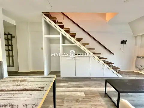 Casa 2 ambientes con 2 baños