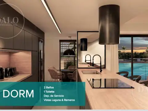 OPORTUNIDAD Monoambiente en  Departamento en Remeros Beach