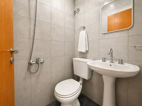 Departamento 2 ambientes con 1 baño