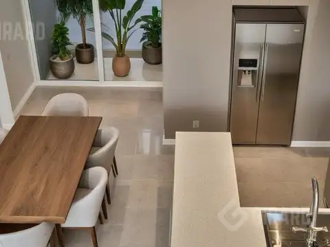 Casa 4 ambientes con 2 baños