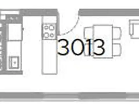 Departamento en Venta de 1 dormitorio
