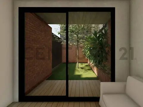 Departamento 2 ambientes con 1 baño