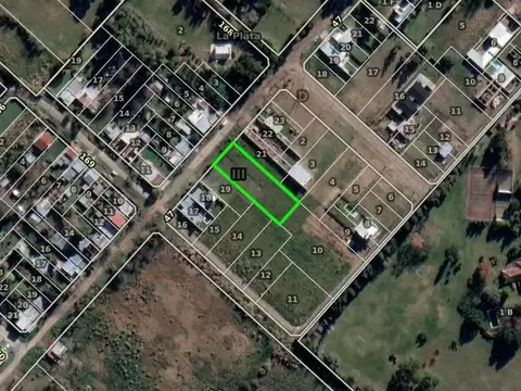 Terreno en Venta 60  mts Fondo