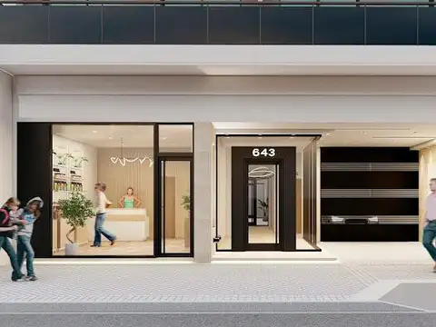 San Juan 600-Departamento de 1 dormitorio / oficina-Rosario