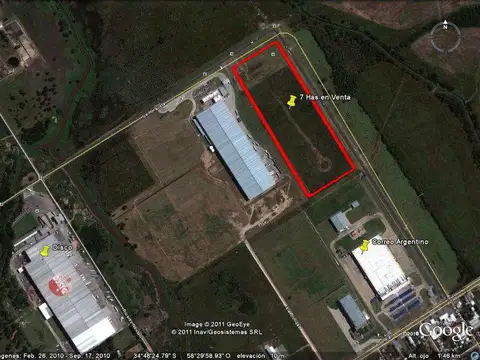 Terreno en Venta 395  mts Frente