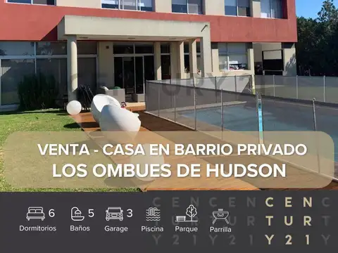 Casa en Barrio Ombúes de Hudson