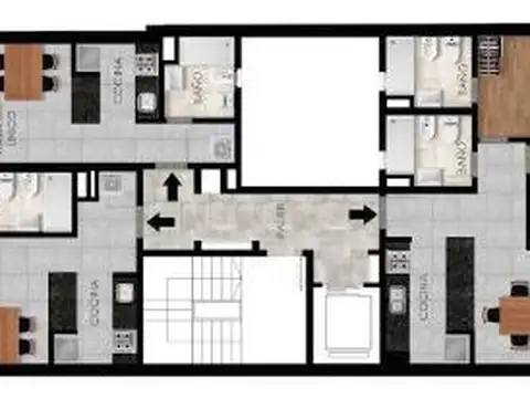 Ayacucho  al 1400  Piso 1 Departamento B