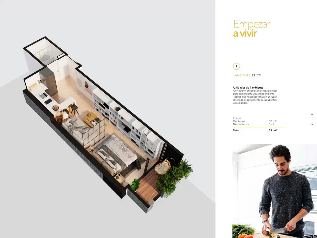 AMENABAR 200  de 33 Unidades en Palermo