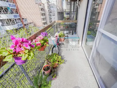 Departamento 2 ambientes con 1 baño