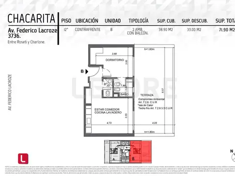 Departamento en Venta En pozo