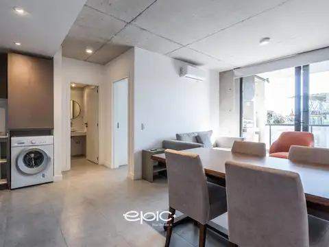 Departamento 2 ambientes con 1 baño