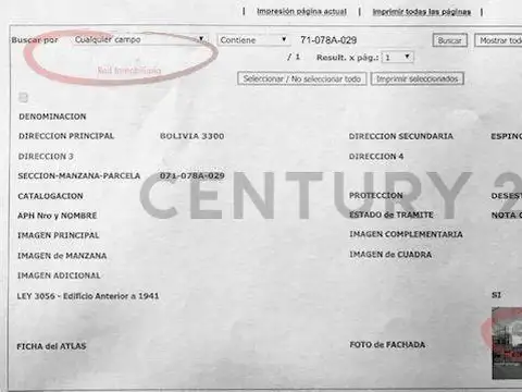 Terreno en Venta en Villa del Parque, USD 200.000