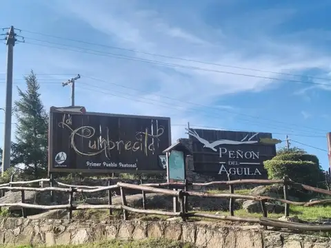VENTA DE  TERRENO CUMBRECITA-EXCELENTE UBICACION