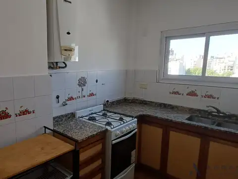 Departamento 2 ambientes con 1 baño