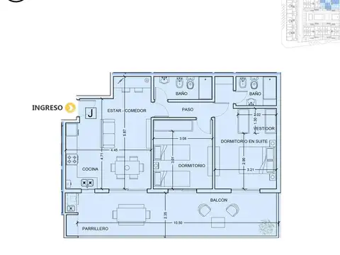 Departamento en Venta en Funes, Rosario