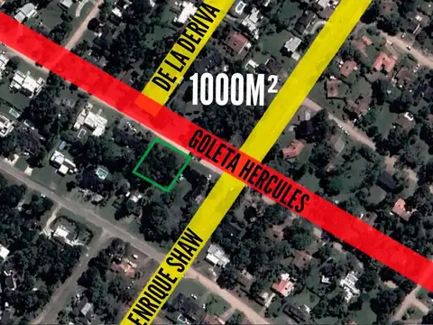 Terreno en venta - 1000Mts2 - Pinamar