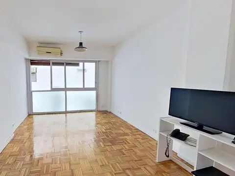 Recoleta departamento en venta 3 ambientes, luminoso, baño y toilette, balcon cerrado