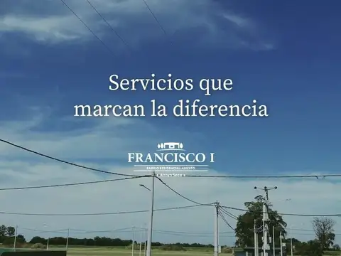 Venta Lotes Francisco Primero Arroyo Seco