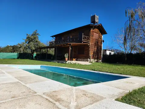CABAÑA DE TRONCOS EN VENTA,POTRERO DE GARAY