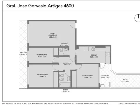 Departamento en Venta con 1 cocheras