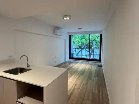 Alquiler departamento monoambiente en Las Cañitas con amenities